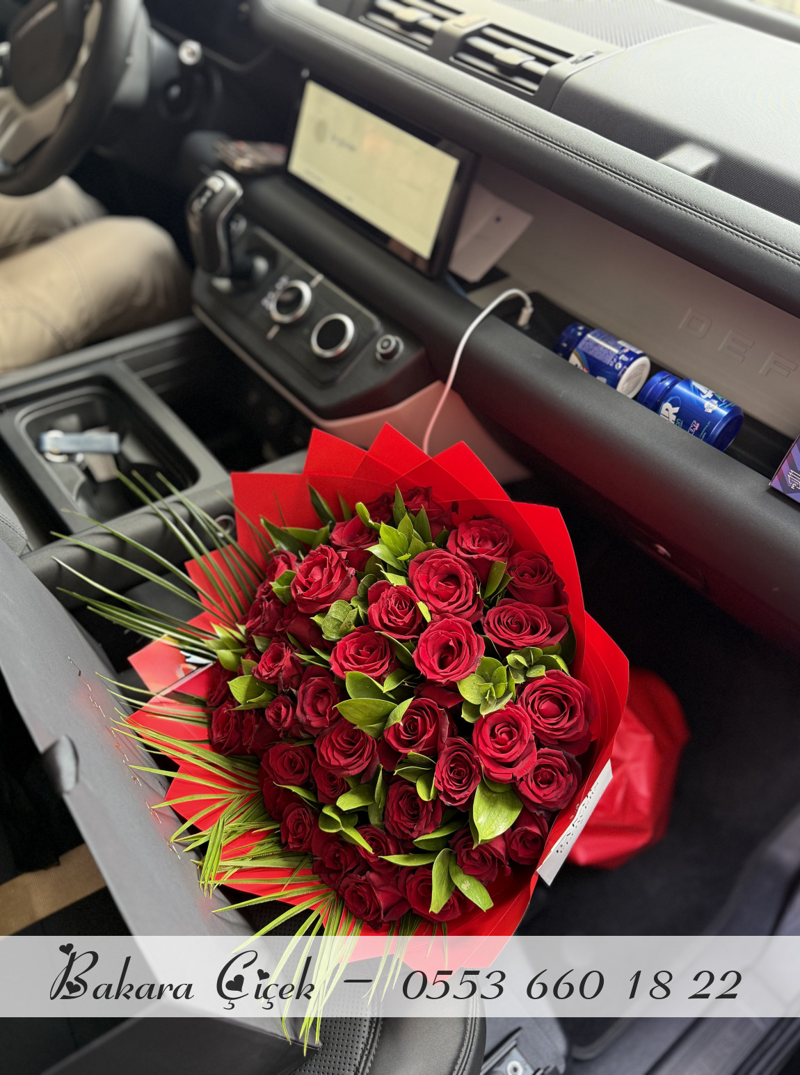 40’Lı Premium Kırmızı Gül Buketi