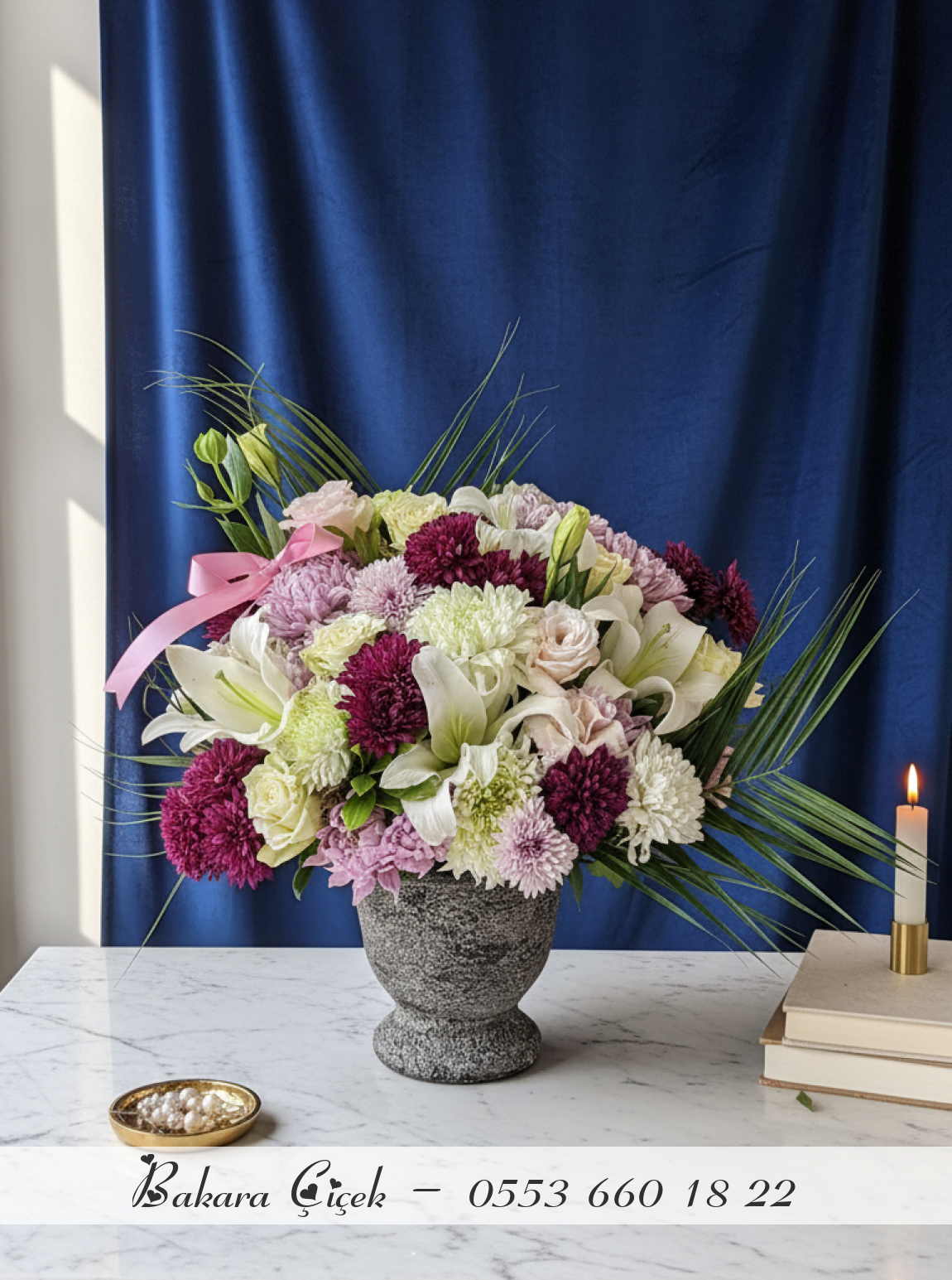 Bordo Zarafet Aranjman