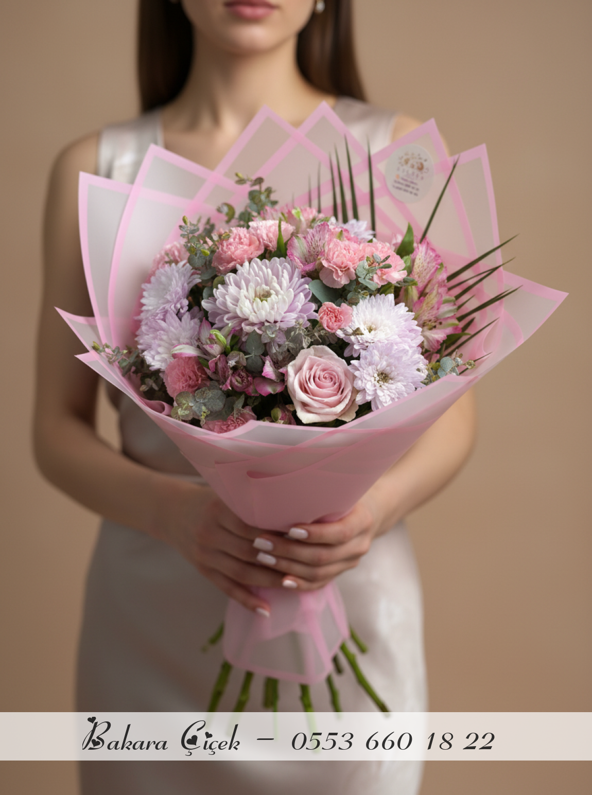 Pembe Karışık Buket