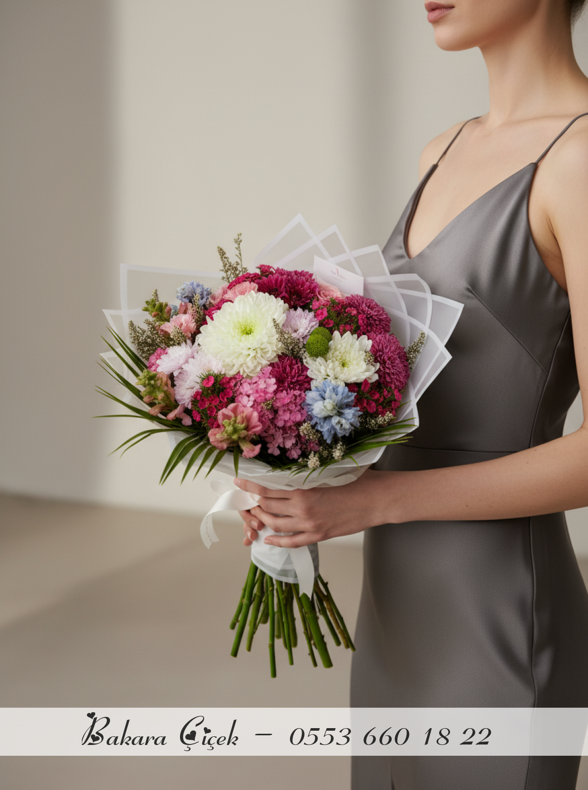 Prestige Karışık Çiçek Buketi