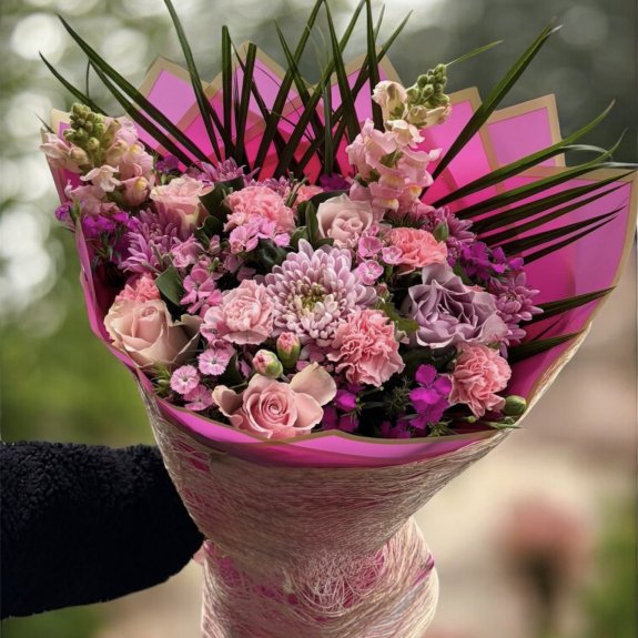 Mor Düş Karışık Buket
