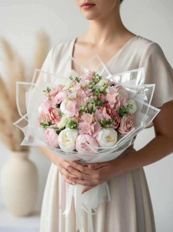 Yapay Şakayık Buketi